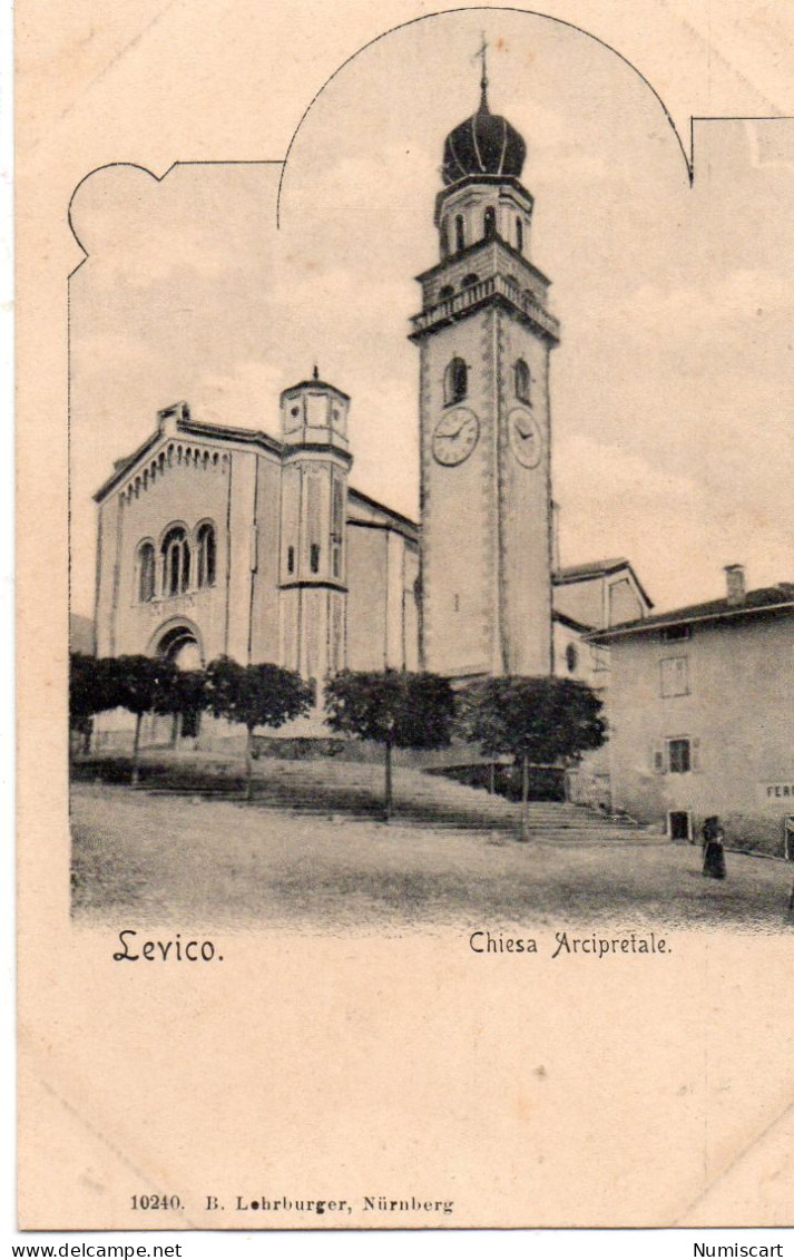 Levico Chiesa Arcipretral Eglise - Trento