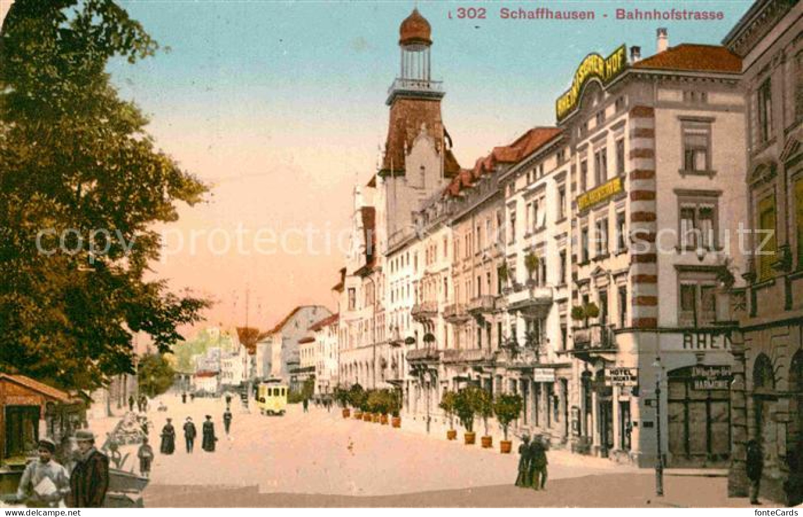12736826 Schaffhausen SH Bahnhofsstrasse Schaffhausen SH - Andere & Zonder Classificatie
