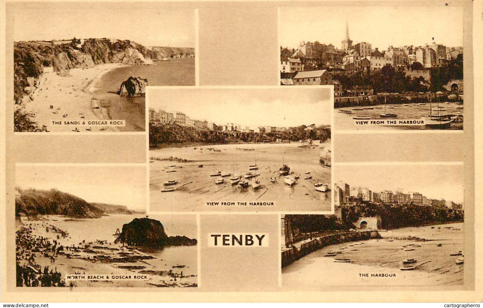 Wales Tenby Multi View - Pembrokeshire