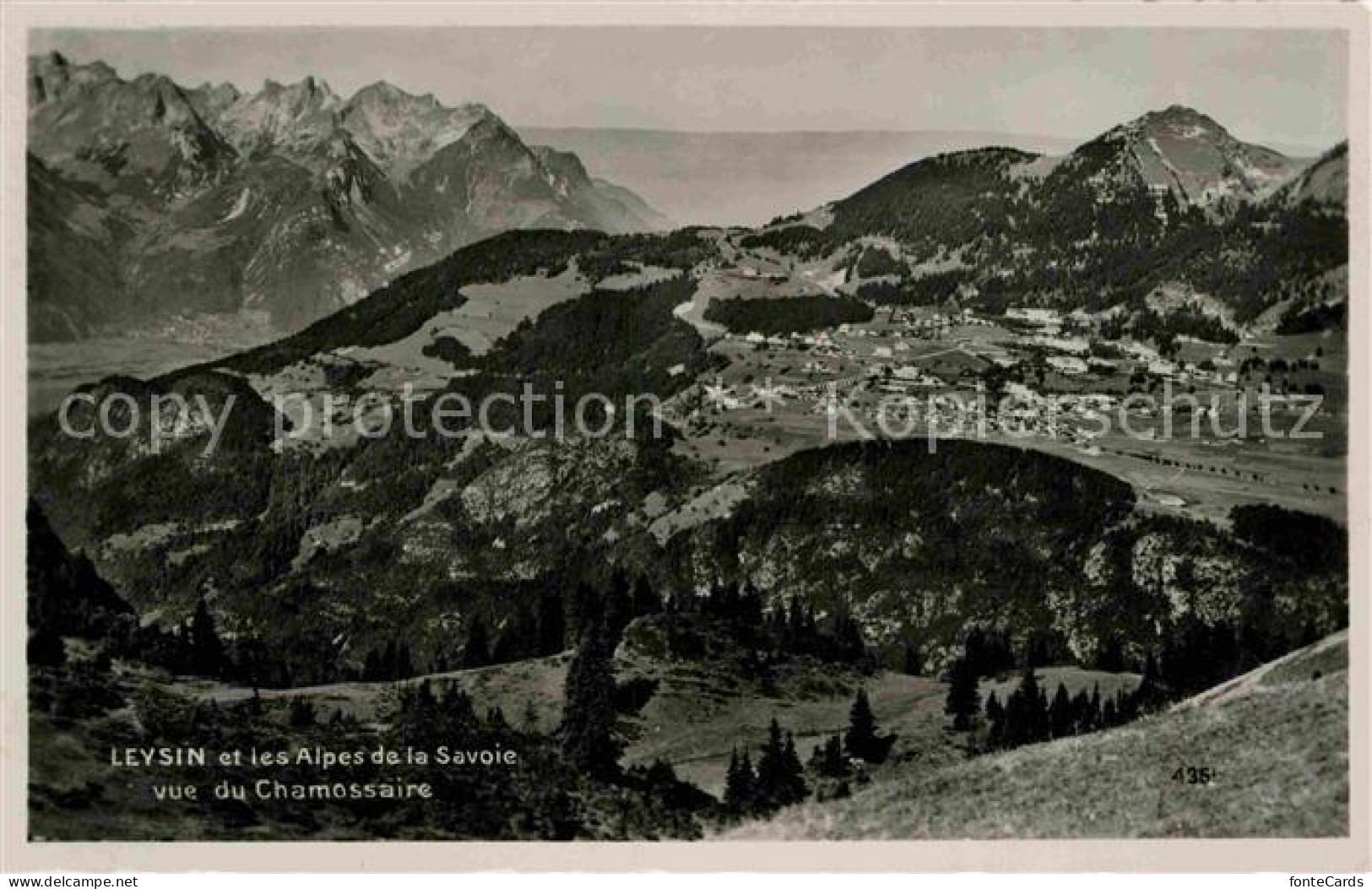 12733646 Leysin Et Les Alpes De La Savoie Vue Du Chamossaire Leysin - Otros & Sin Clasificación