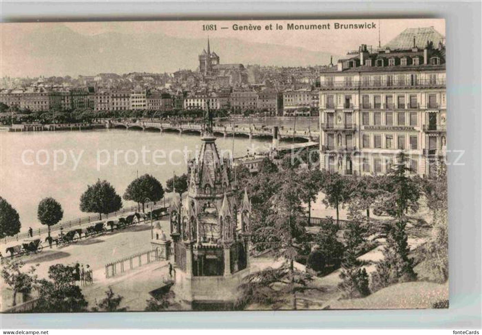 12732866 Geneve GE Monument Brunswick Geneve - Sonstige & Ohne Zuordnung