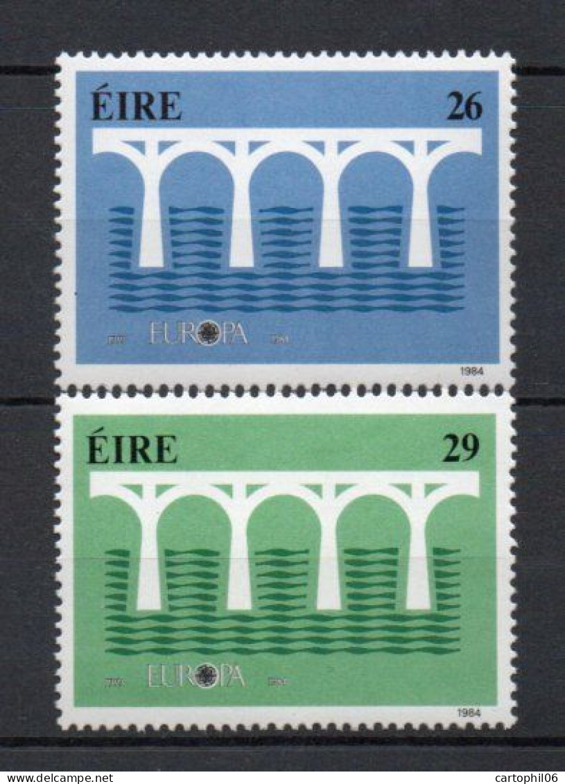 - IRLANDE N° 541/42 Neufs ** MNH - EUROPA 1984 (2 Timbres) - Cote 12,00 € - - Unused Stamps