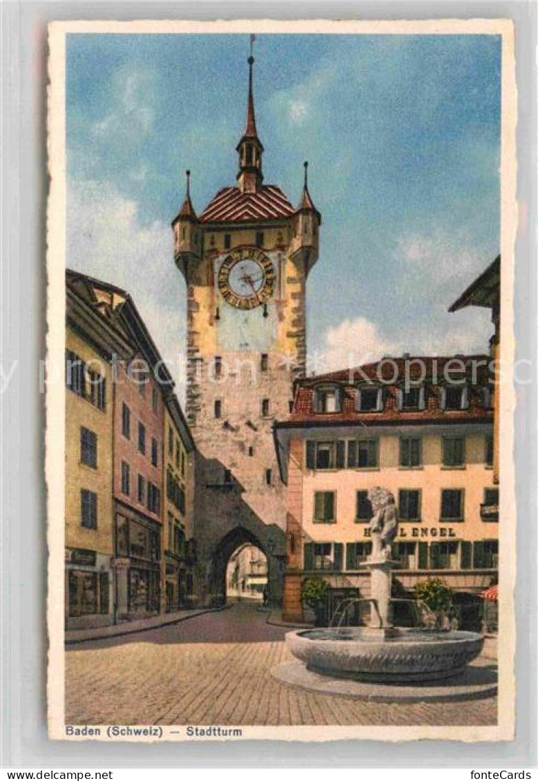 12731176 Baden AG Stadtturm Baden - Sonstige & Ohne Zuordnung