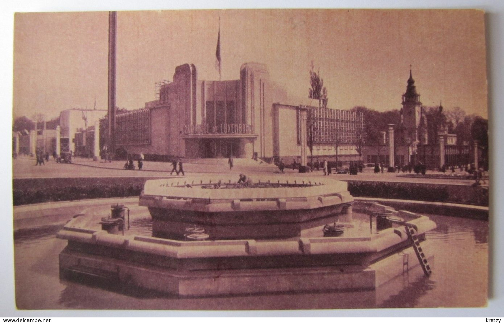 BELGIQUE - BRUXELLES - Exposition Universelle De 1935 - Le Grand-Duché De Luxembourg - Mostre Universali