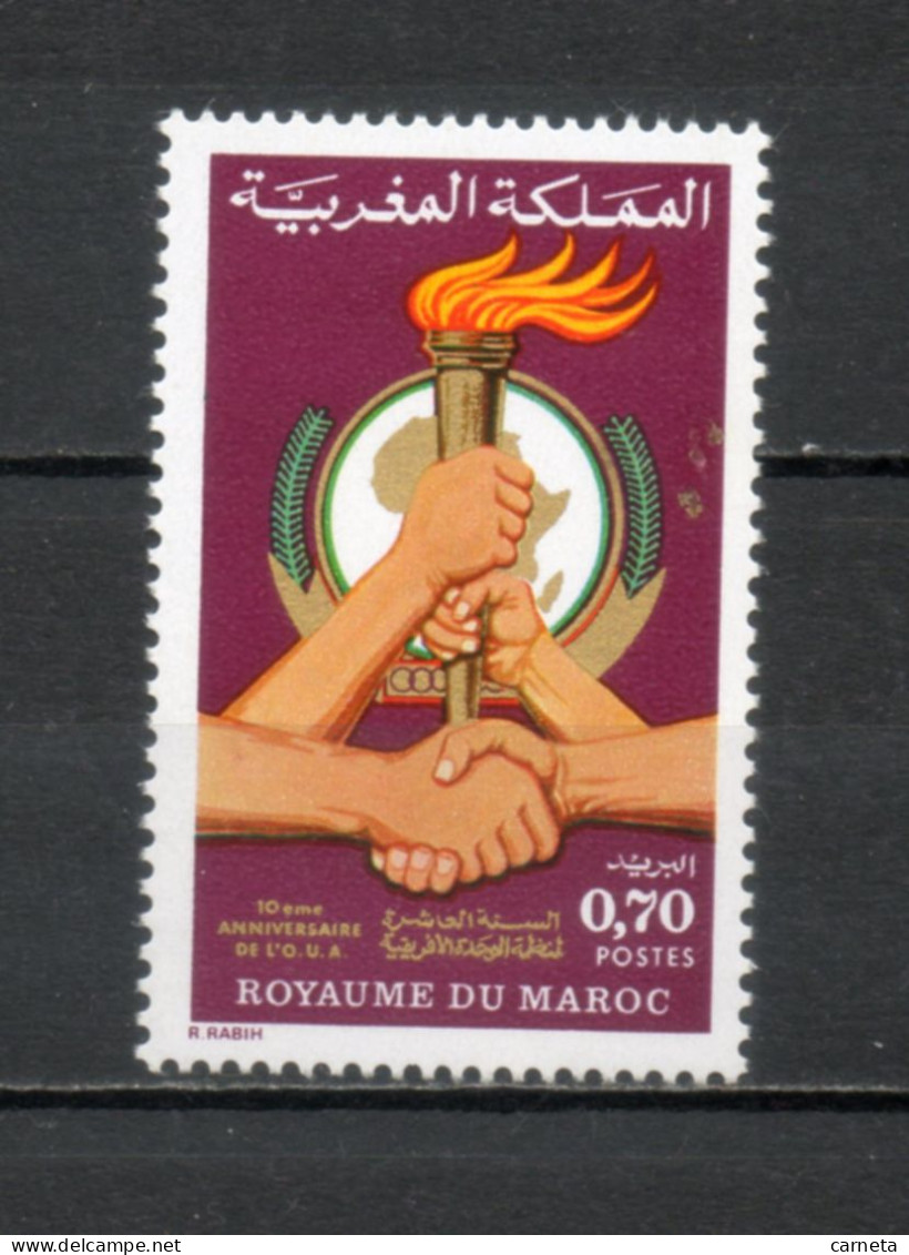 MAROC N°  679   NEUF SANS CHARNIERE  COTE  0.70€     OUA - Marruecos (1956-...)