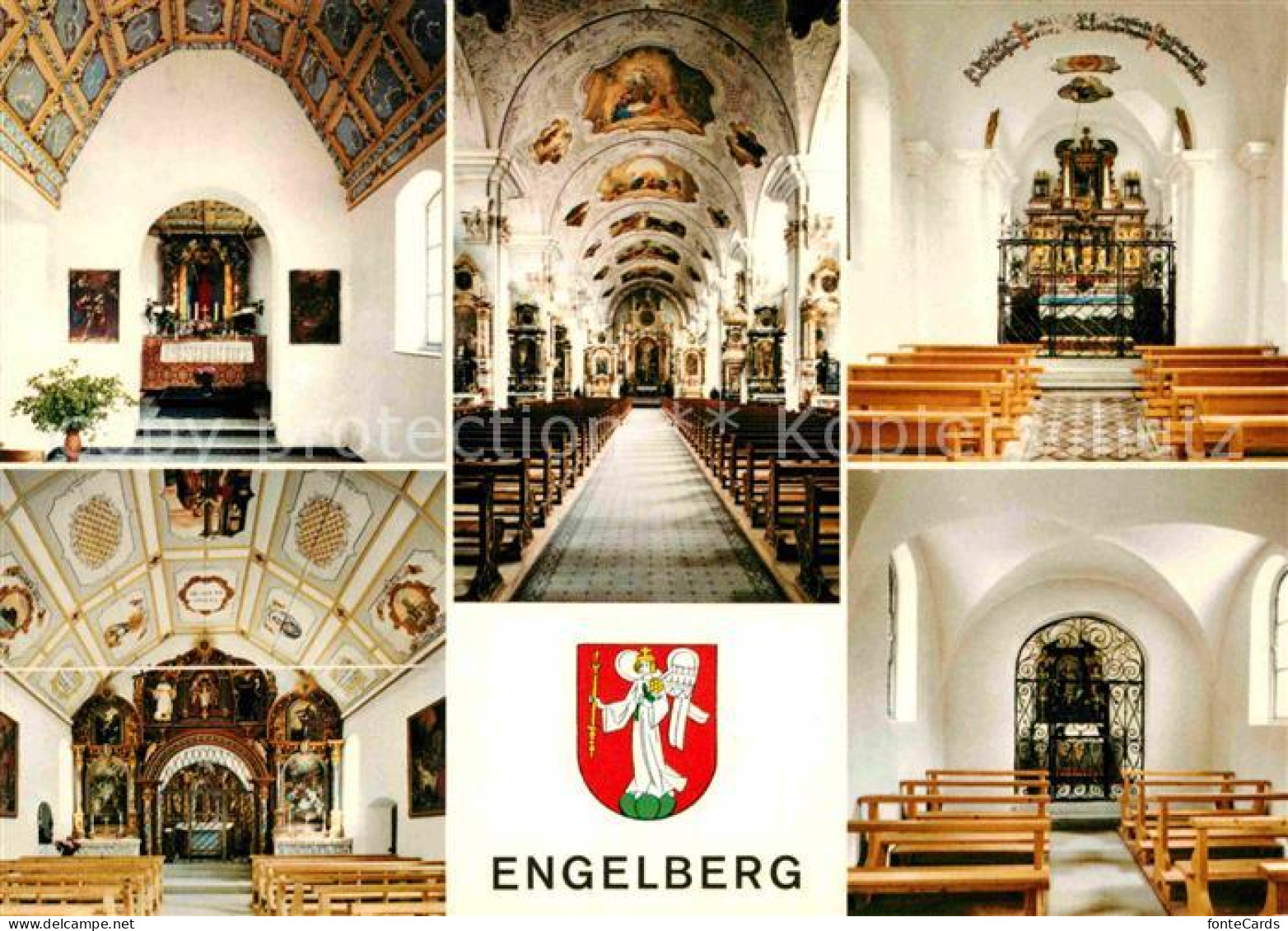 12720996 Engelberg OW Kapelle Schwand Klosterkirche Kapelle Im Holz Kapelle Horb - Altri & Non Classificati
