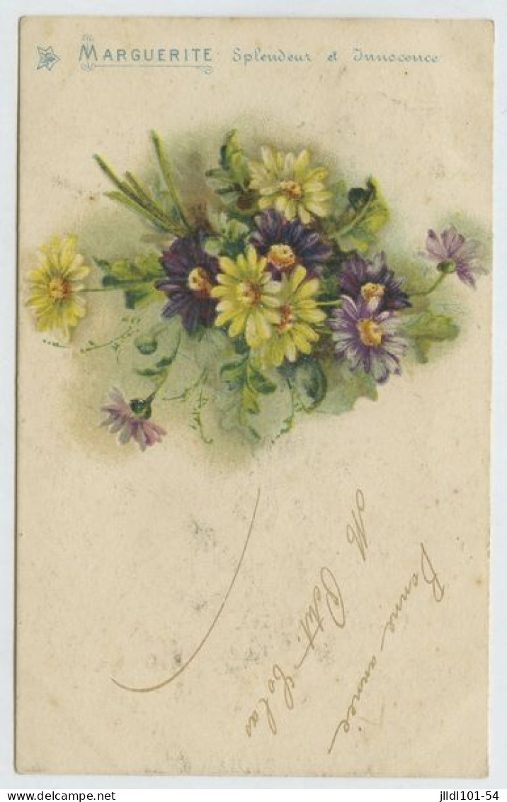 Lot 25 cartes fantaisie, thème Fleurs (lt9)