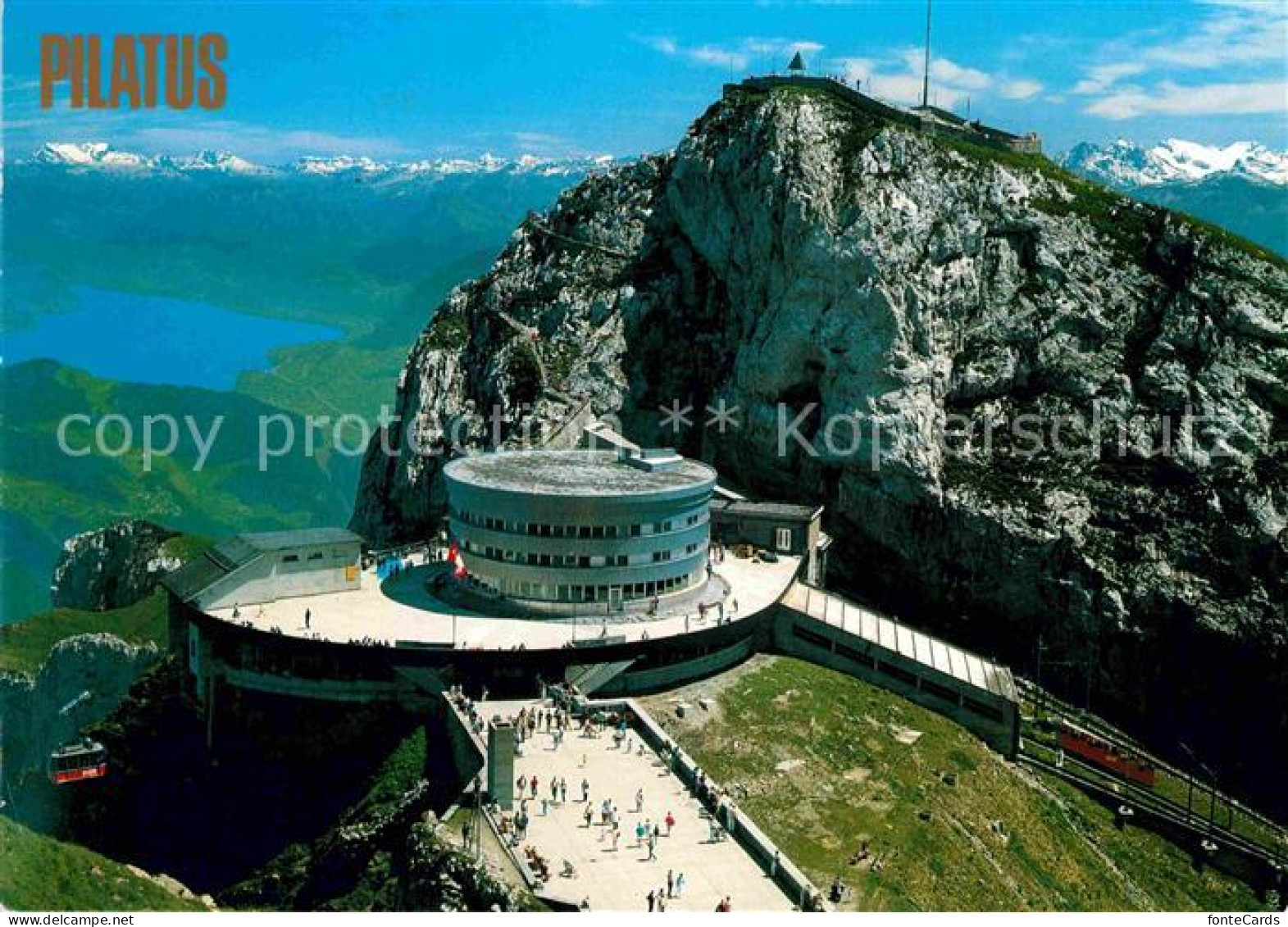 12714576 Pilatus Kulm Berghotel Vierwaldstaettersee Alpenpanorama Pilatus  - Autres & Non Classés