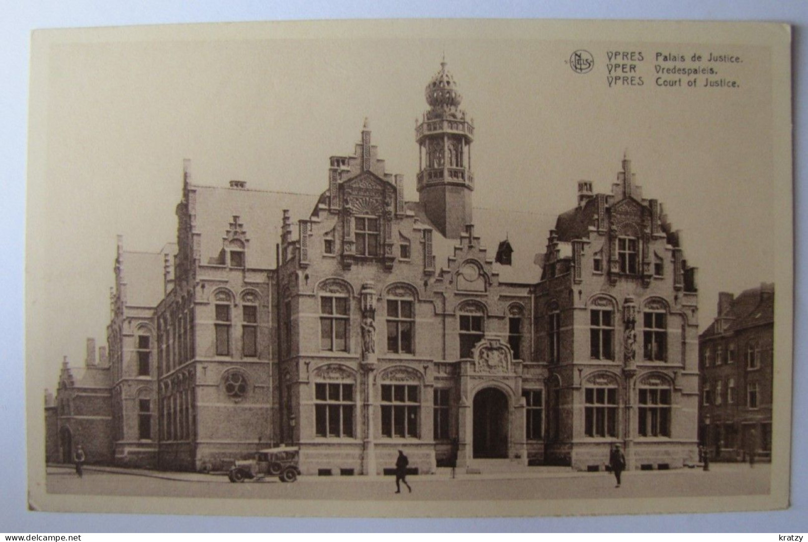 BELGIQUE - FLANDRE OCCIDENTALE - IEPER (YPRES) - Palais De Justice - Ieper