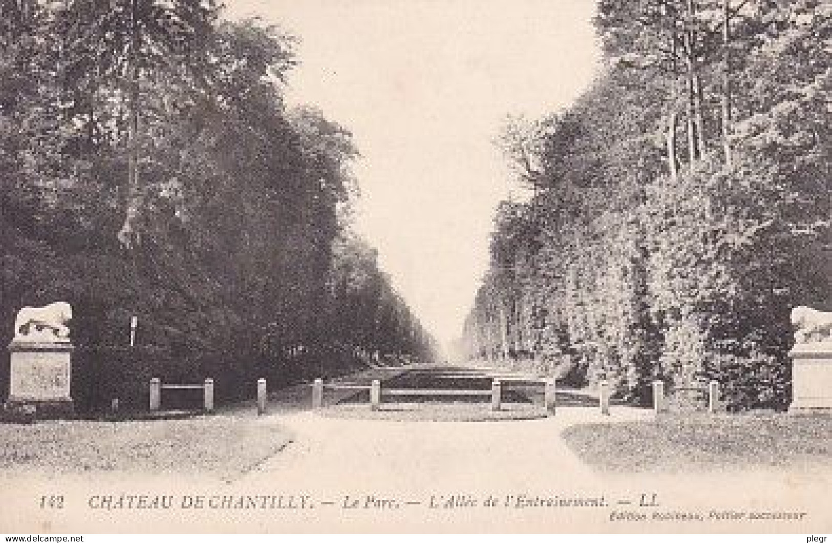 60141 01#5 - CHANTILLY * - LOT DE 100 CARTES ENVIRON - Chantilly