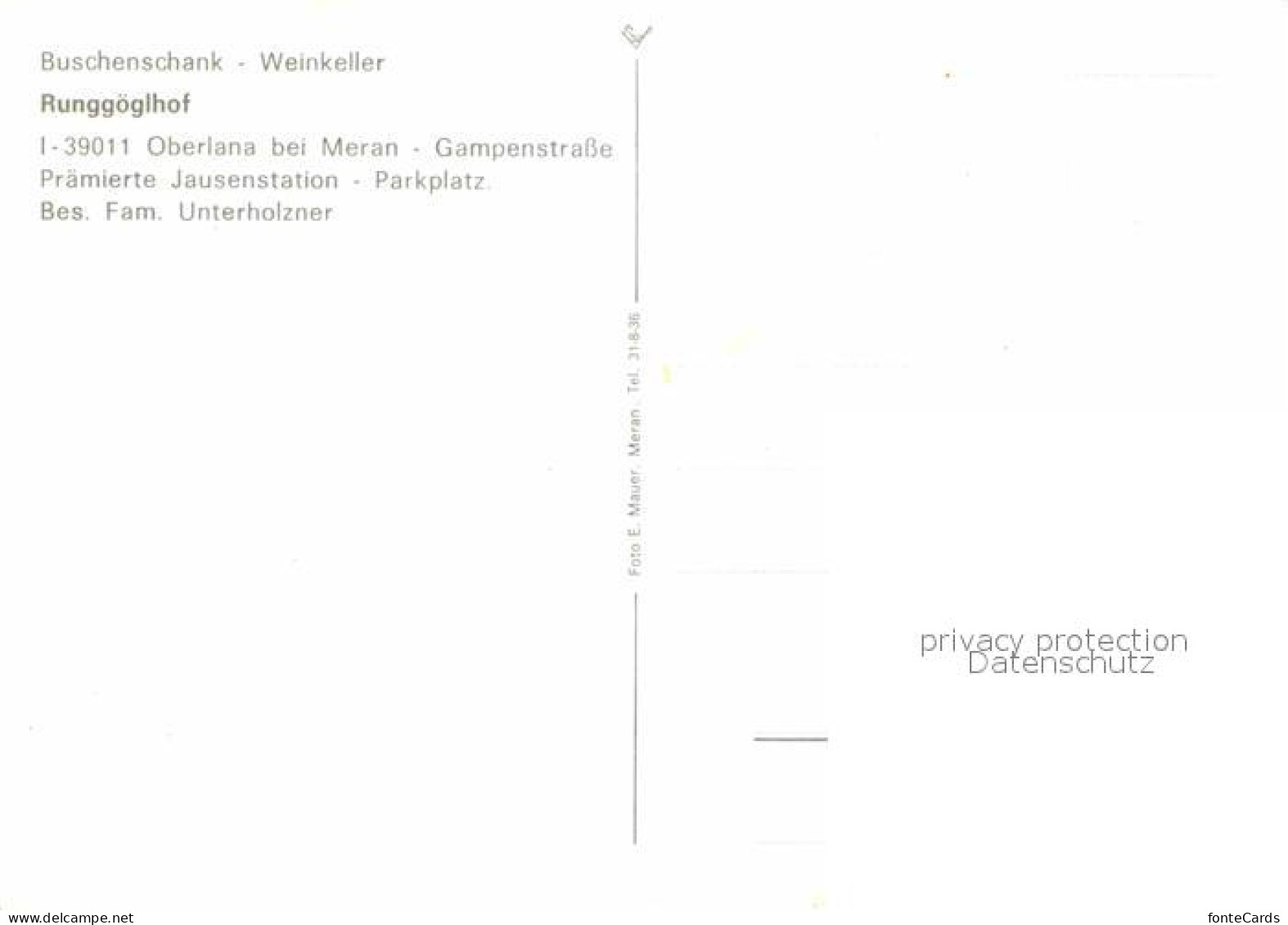 12699076 Lana Valais Runggoeglhof Weinkeller  - Sonstige & Ohne Zuordnung