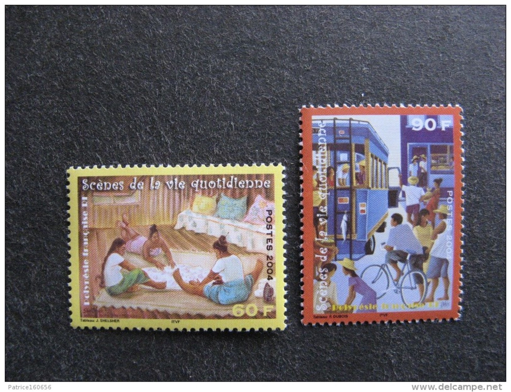 Polynésie: TB Paire N° 706 Et N° 707, Neufs XX. - Unused Stamps