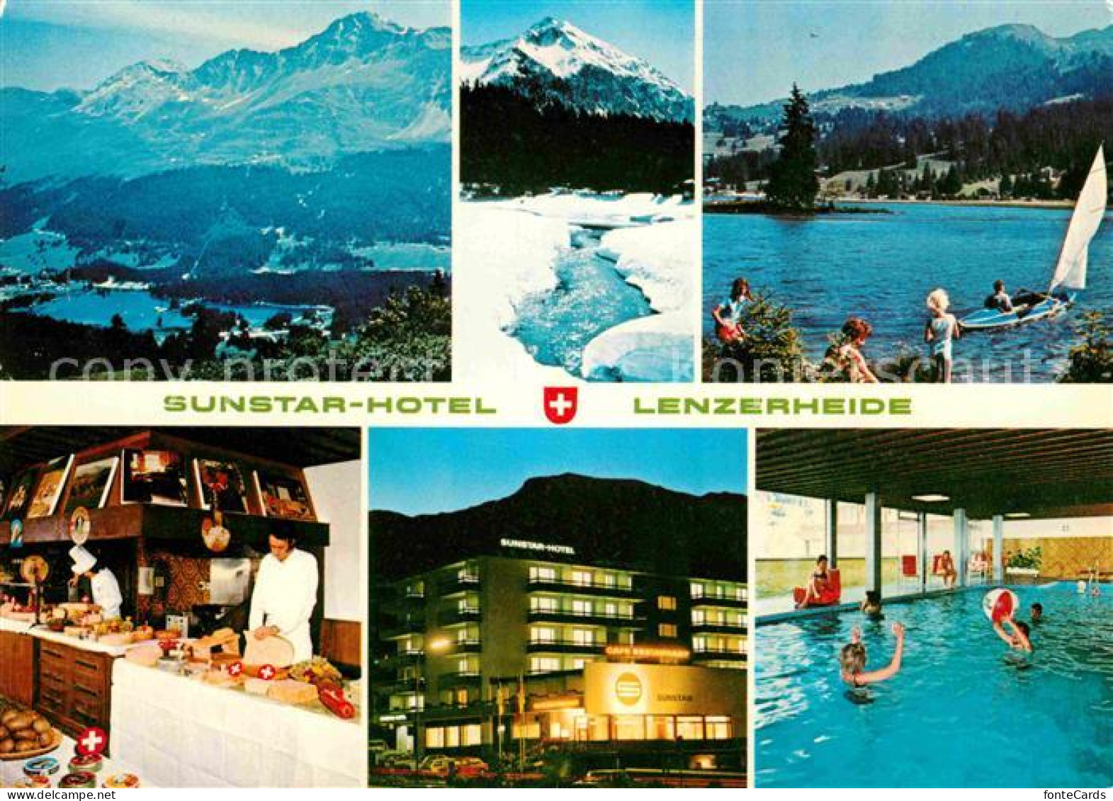 12683306 Lenzerheide GR Sunstar Hotel Hallenbad Buffet See Lenzerheide Chur - Other & Unclassified