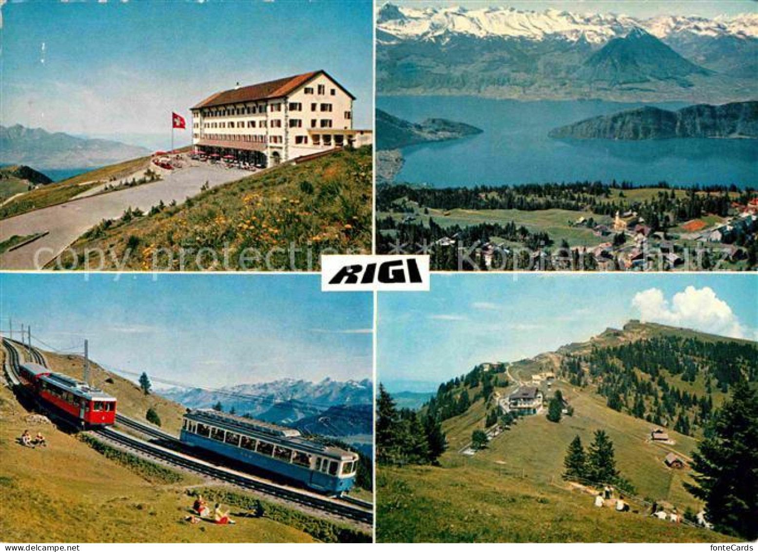 12678456 Rigi Kulm Bergbahn Vierwaldstaettersee  Rigi Kulm - Altri & Non Classificati