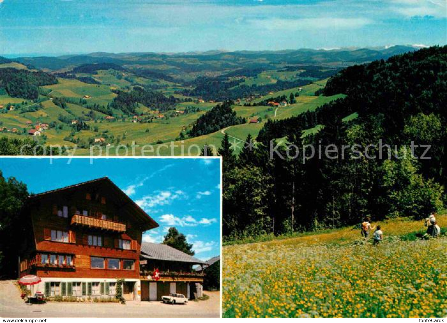 12678396 Muehlrueti Gasthaus Sennhof Mulftegg Blick Von Passhoehe Muehlrueti - Other & Unclassified