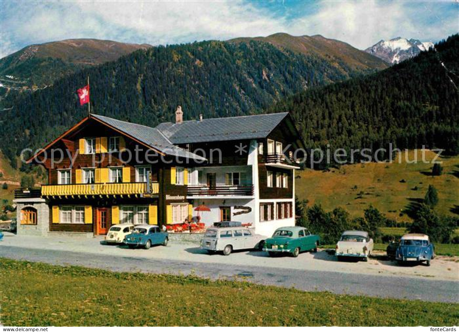 12677316 Reckingen Goms Gluringen Hotel Restaurant Bar Blinnenhorn Reckingen - Altri & Non Classificati