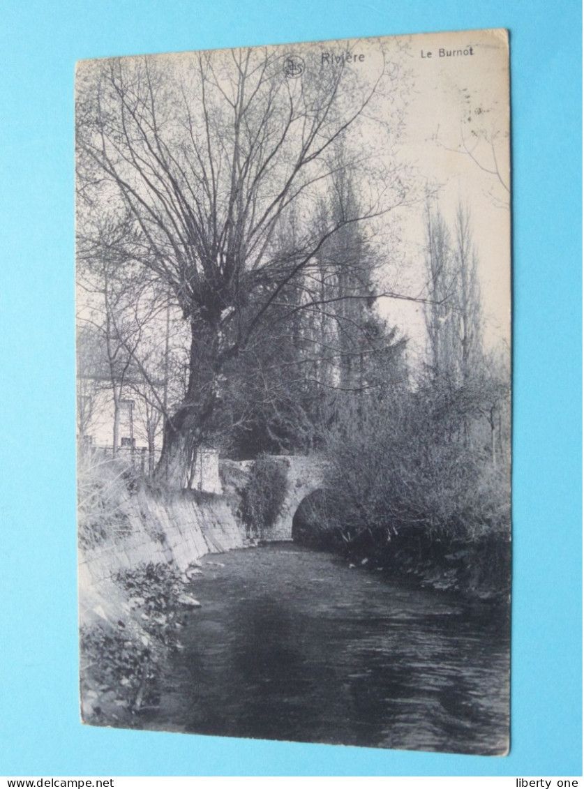 Le Burnot - Rivière ( Edit.: Nels > Serie Profondeville N° 15 ) 1909 ( Zie/voir SCANS ) ! - Profondeville