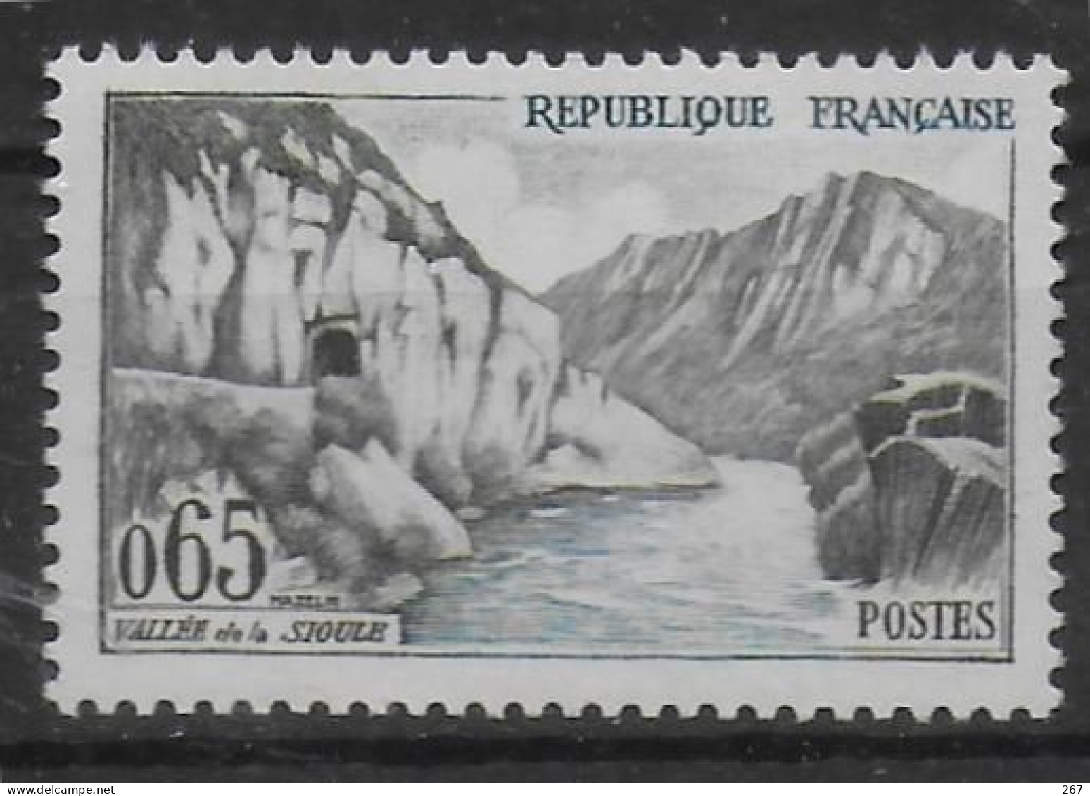 FRANCE  N°  1239  * *   Vallée De La Sioule - Other & Unclassified