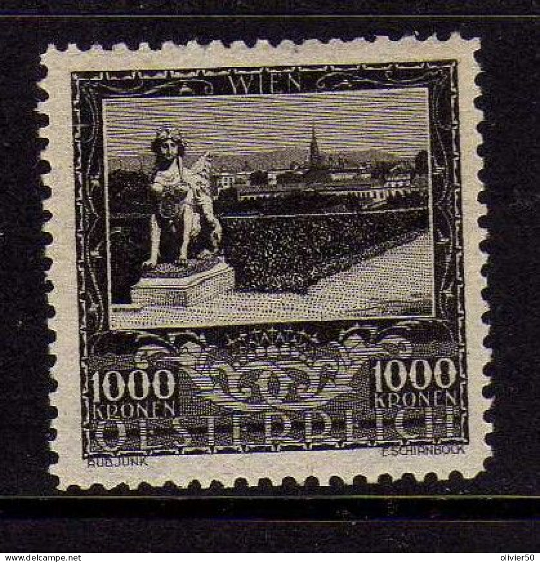 Autriche - 1929 - 1000 K. Ville - Vienne - Neuf* - MLH - Ungebraucht