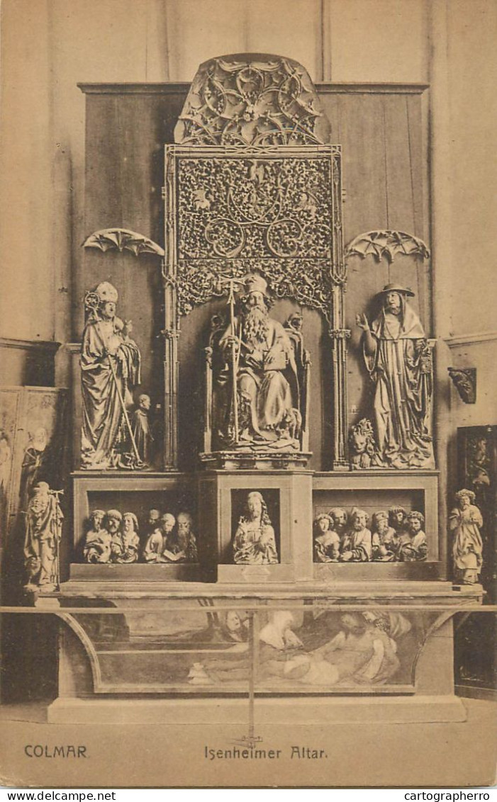 CPA France Colmar Isenheimer Altar - Colmar