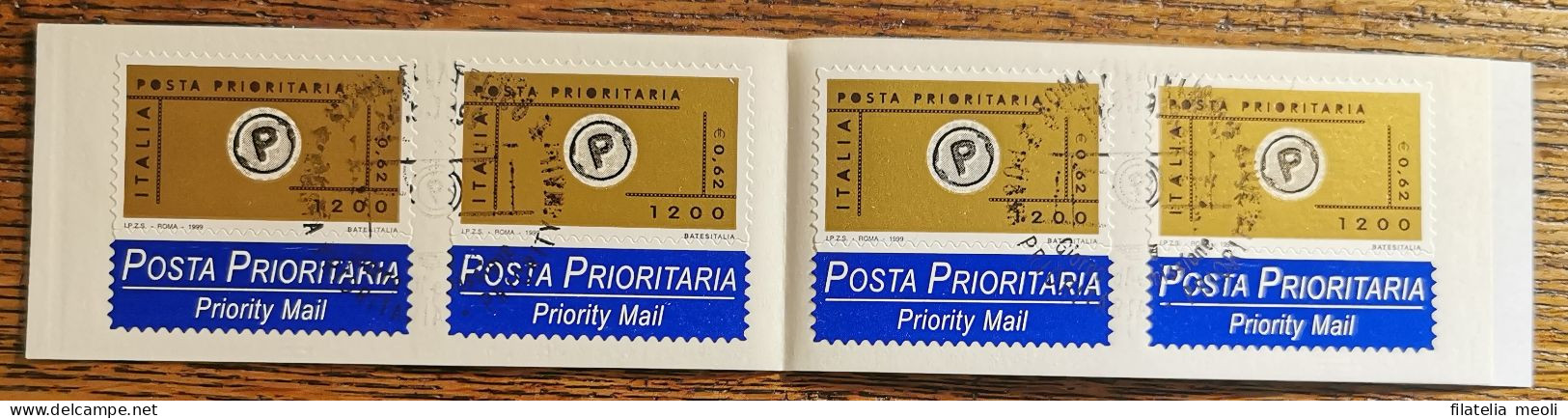 ITALIA 1999 POSTA PPRIORITARIA - Postzegelboekjes