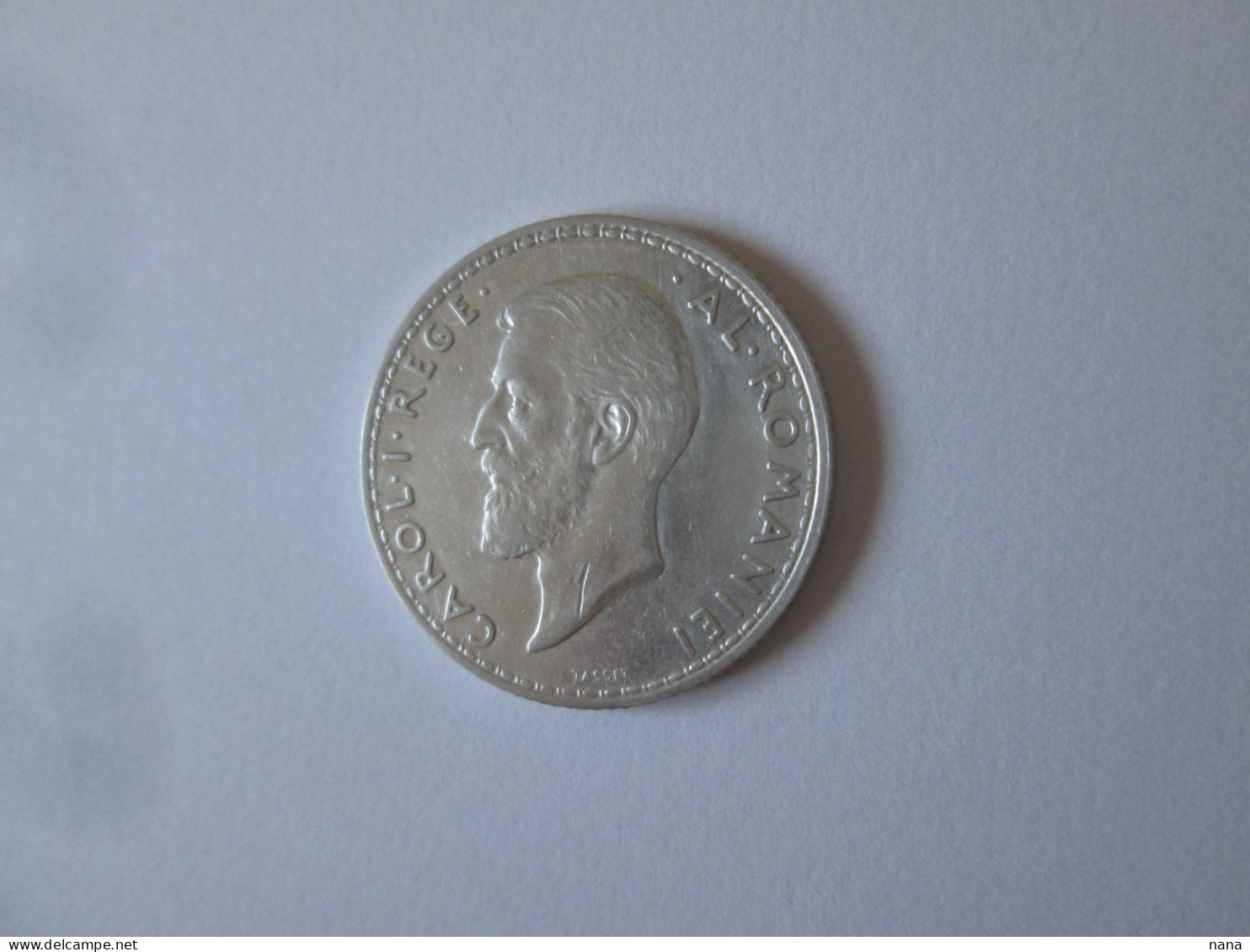 Roumanie 1 Leu 1914 Argent Tres Belle Piece/Romania 1 Leu 1914 Silver Very Nice Coin - Rumania