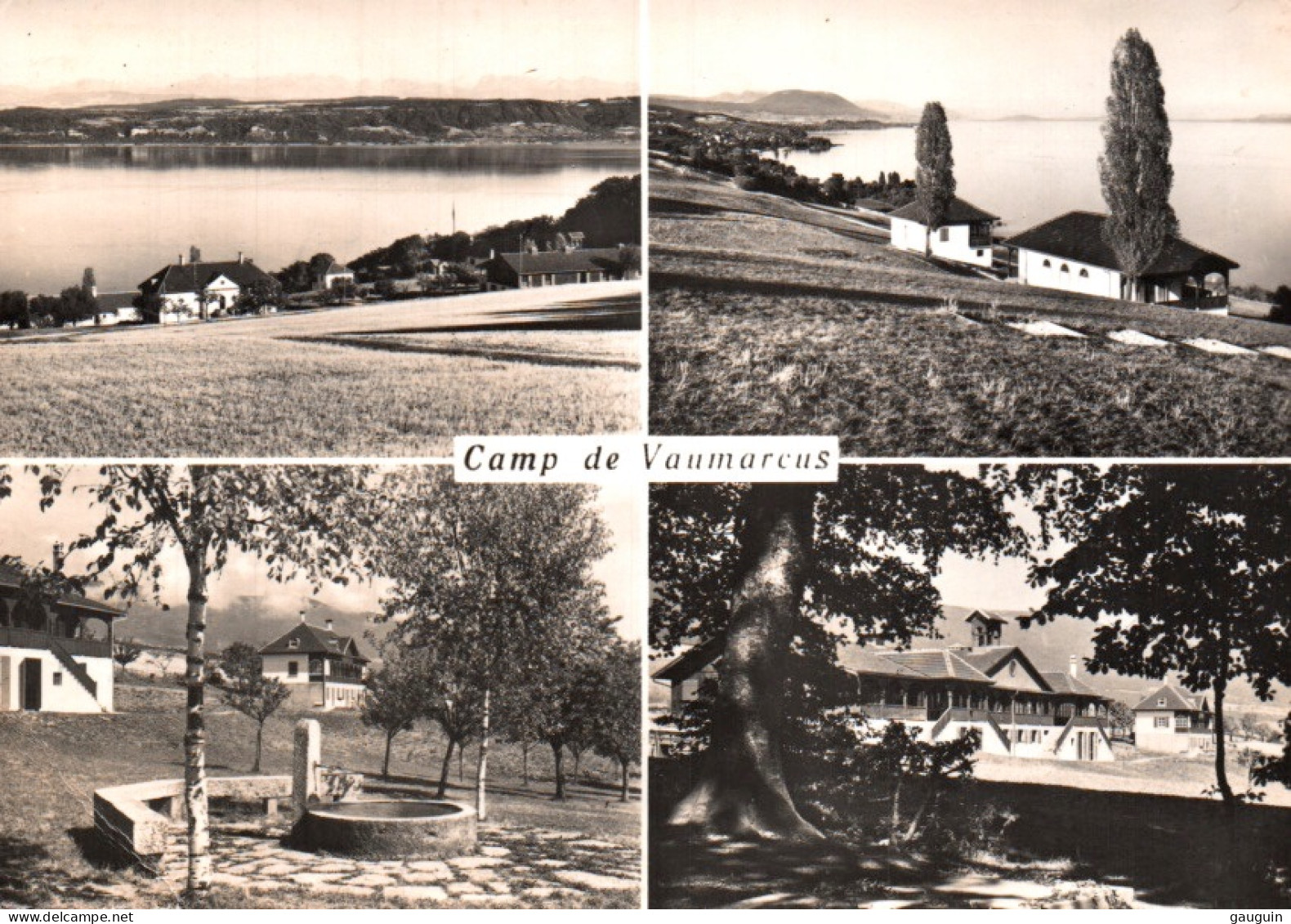 CPSM - Camp De VAUMARCUS ... Multivues - Edition A.Deriaz - Vaumarcus