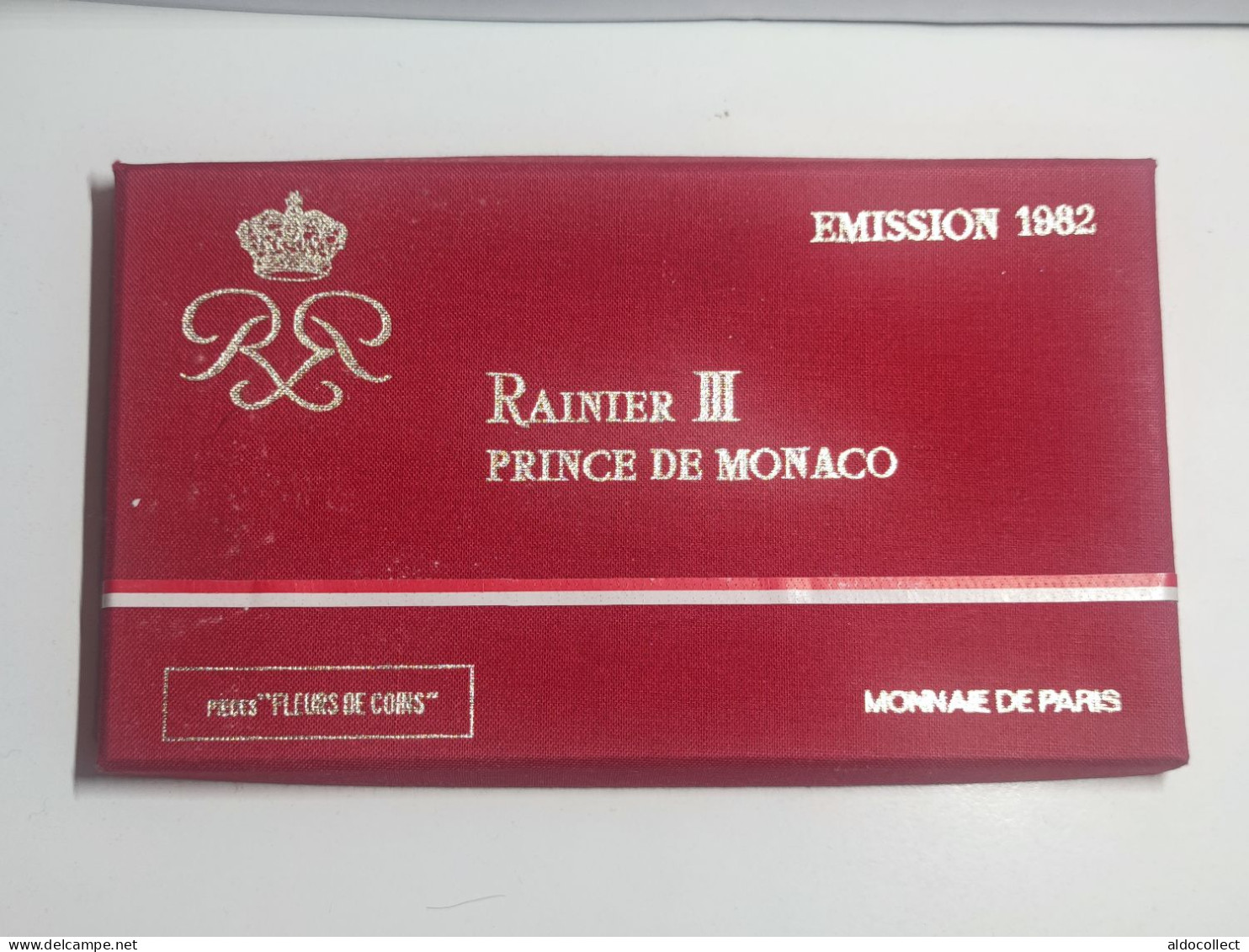 Set Monete Monaco 1982 Con 10 Franchi Grace Kelly - 1960-2001 Nieuwe Frank