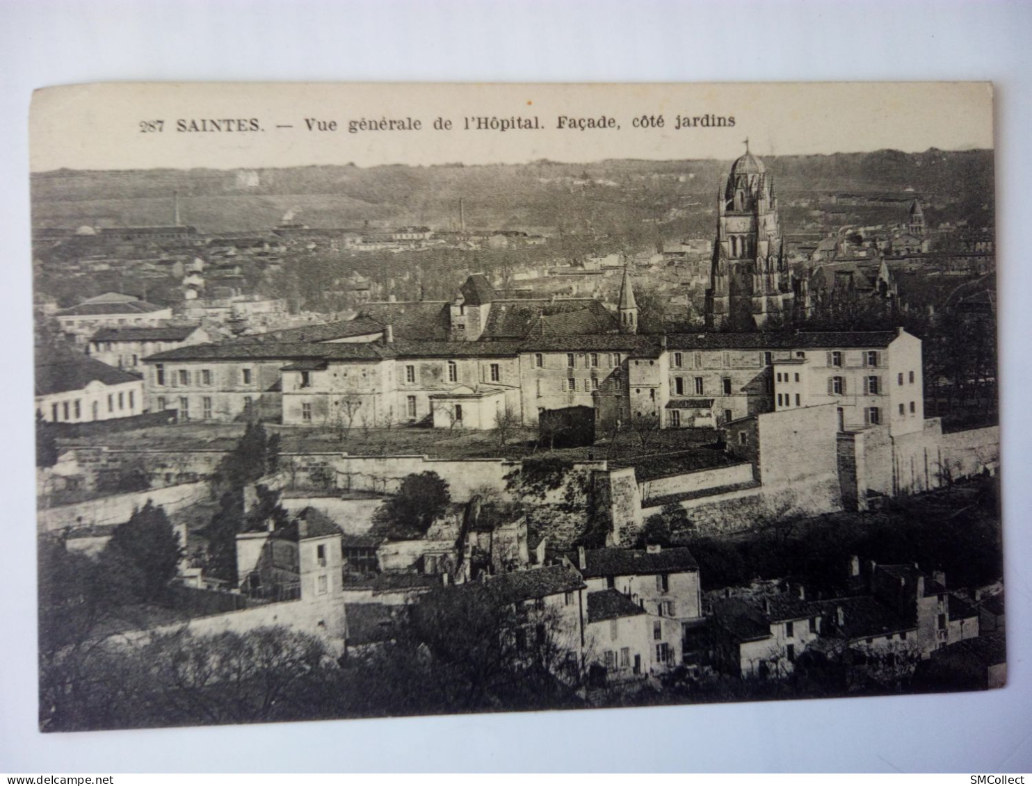 Saintes, Vue Générale De L'hopital, Façade Côté Jardins (13818) - Saintes