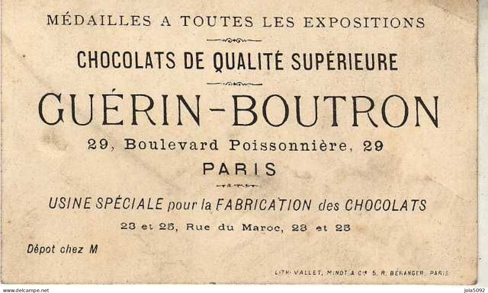 Chromo Guérin - Boutron Le Rendez-vous - Guerin Boutron