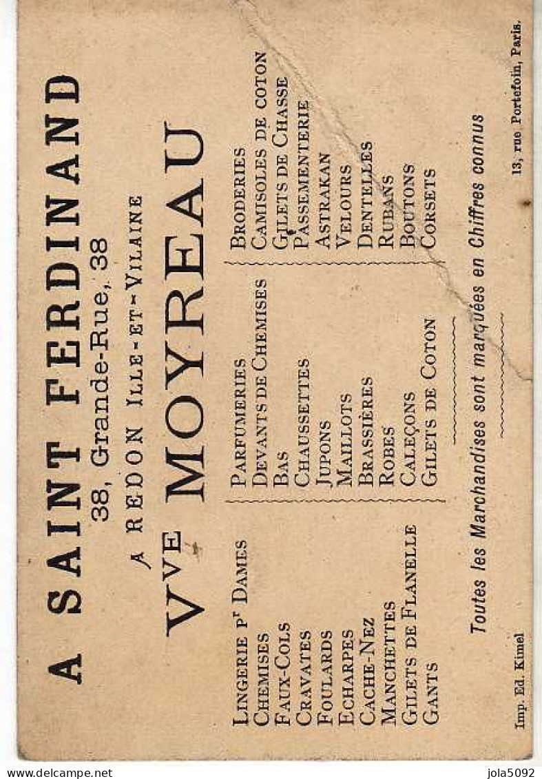 Chromo - A Saint Ferdinand REDON - Otros & Sin Clasificación