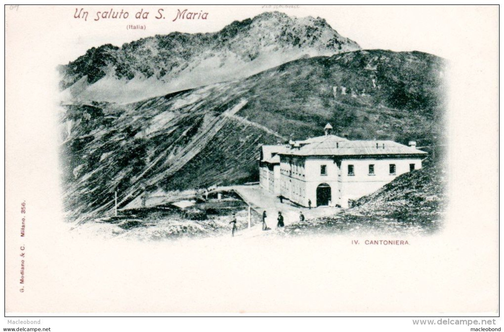 Stelvio Bormio (Sondrio) - Un Saluto Da S. Maria - Sondrio