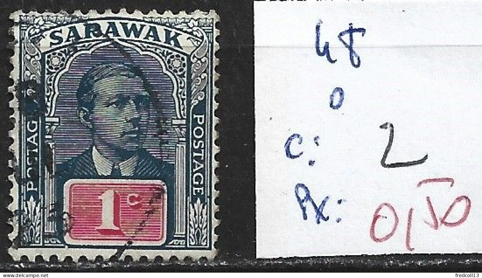 SARAWAK 48 Oblitéré Côte 2 € - Sarawak (...-1963)