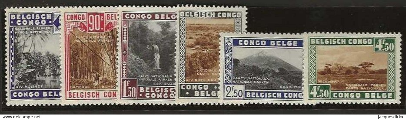 Congo   .   OBP    .   197/202    .    **      .  Postfris  .   /   .   Neuf Avec Gomme Et SANS Charnière - Nuovi