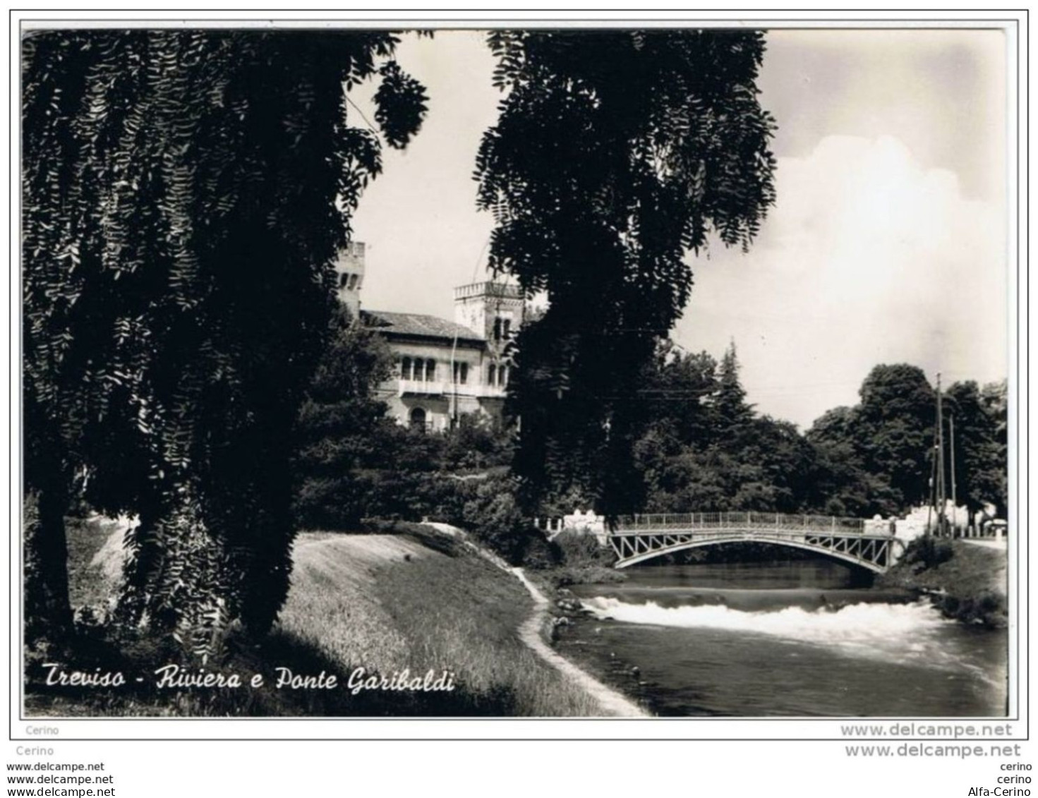 TREVISO:  RIVIERA  E PONTE  GARIBALDI  -  FOTO  -  FG - Bruggen