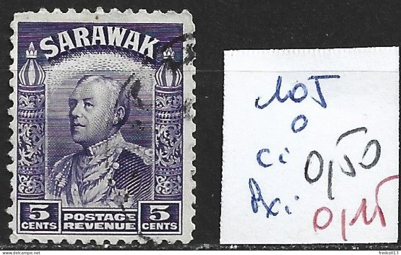 SARAWAK 105 Oblitéré Côte 0.50 € - Sarawak (...-1963)