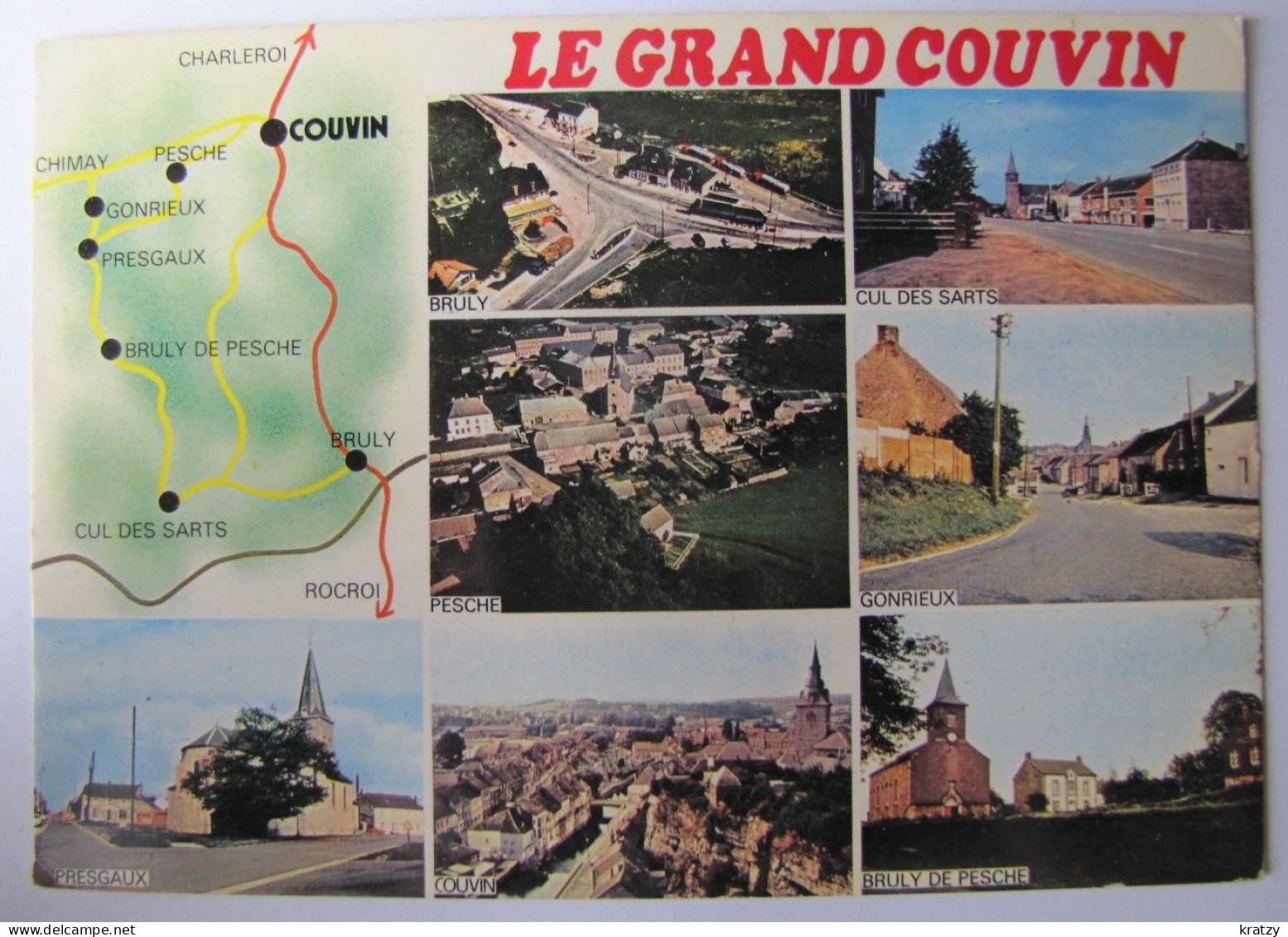 BELGIQUE - NAMUR - COUVIN - Le Grand Couvin - Couvin