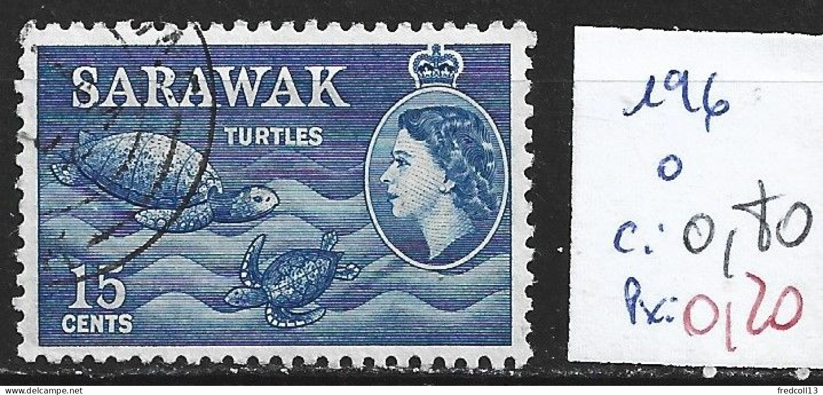 SARAWAK 196 Oblitéré Côte 0.80 € - Sarawak (...-1963)