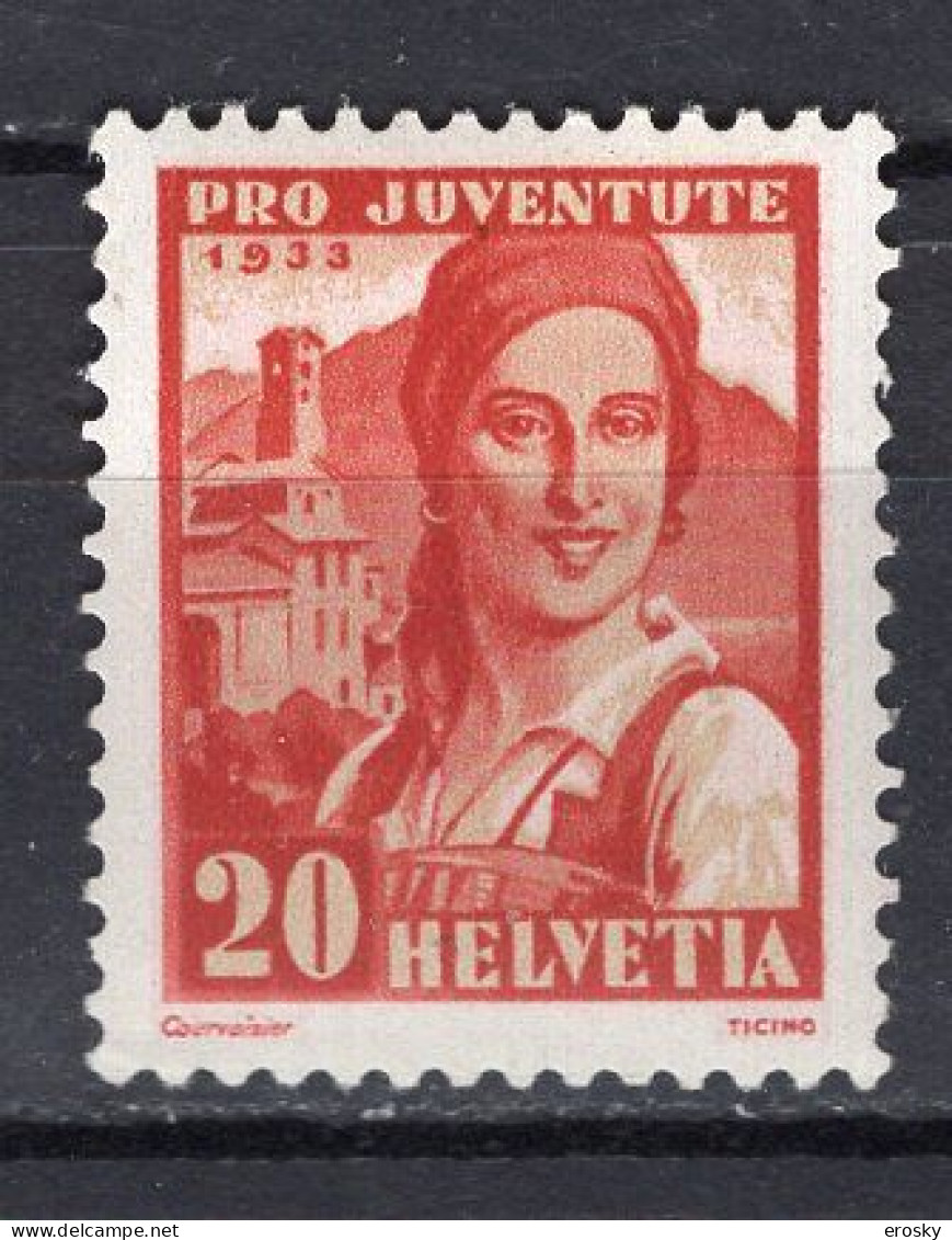 T3617 - SUISSE SWITZERLAND Yv N°269 * Pro Juventute - Unused Stamps