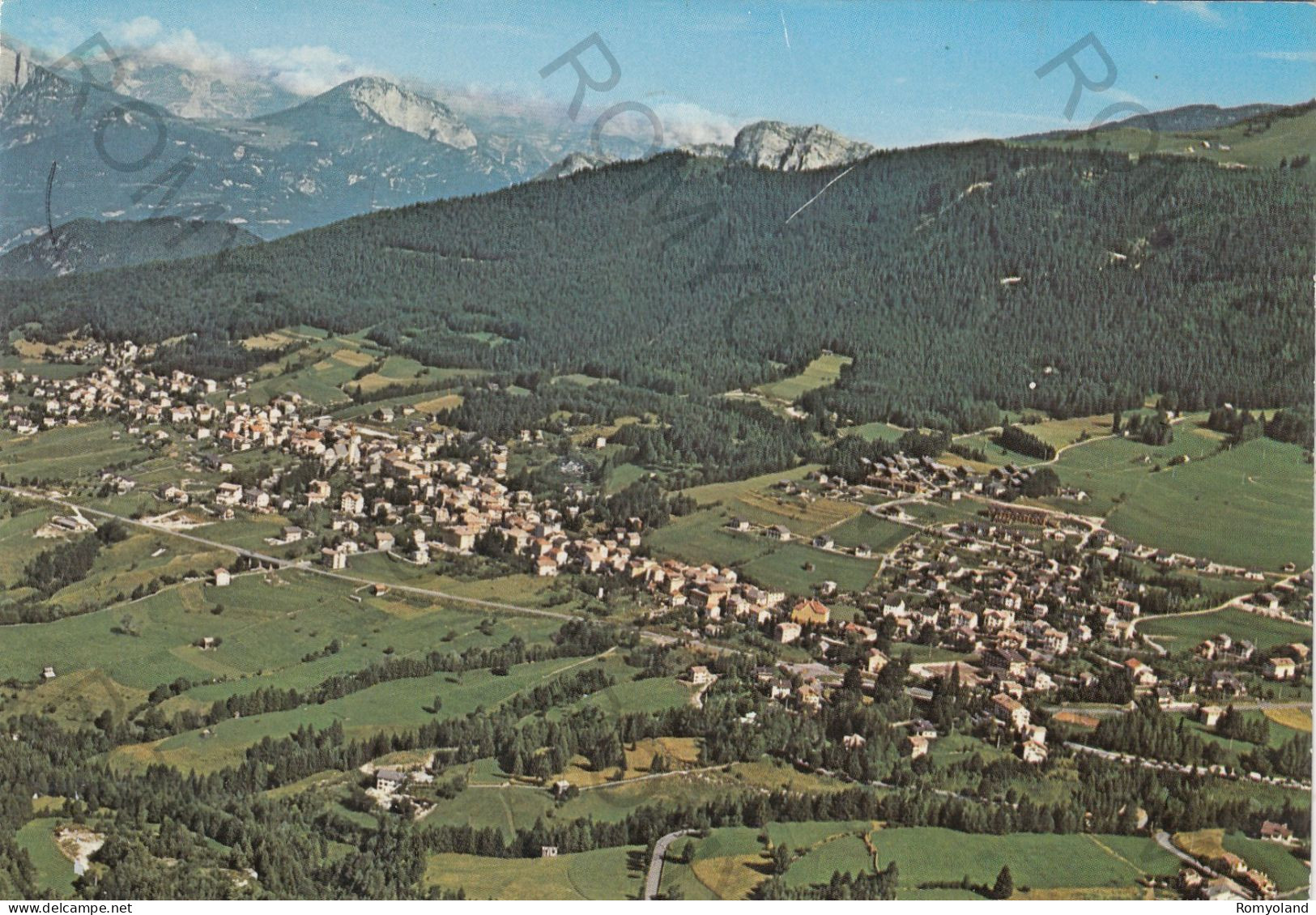 CARTOLINA  C12 FOLGARIA M.1169,TRENTO,TRENTINO ALTO ADIGE-DOLOMITI-MONTAGNA,VACANZA,SCIARE-BELLA ITALIA,VIAGGIATA 1996 - Rimini