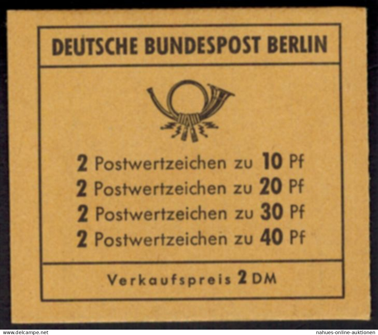 Berlin Markenheftchen 8 A Unfallverhütung 1972 Tadellos Postfrisch - Booklets