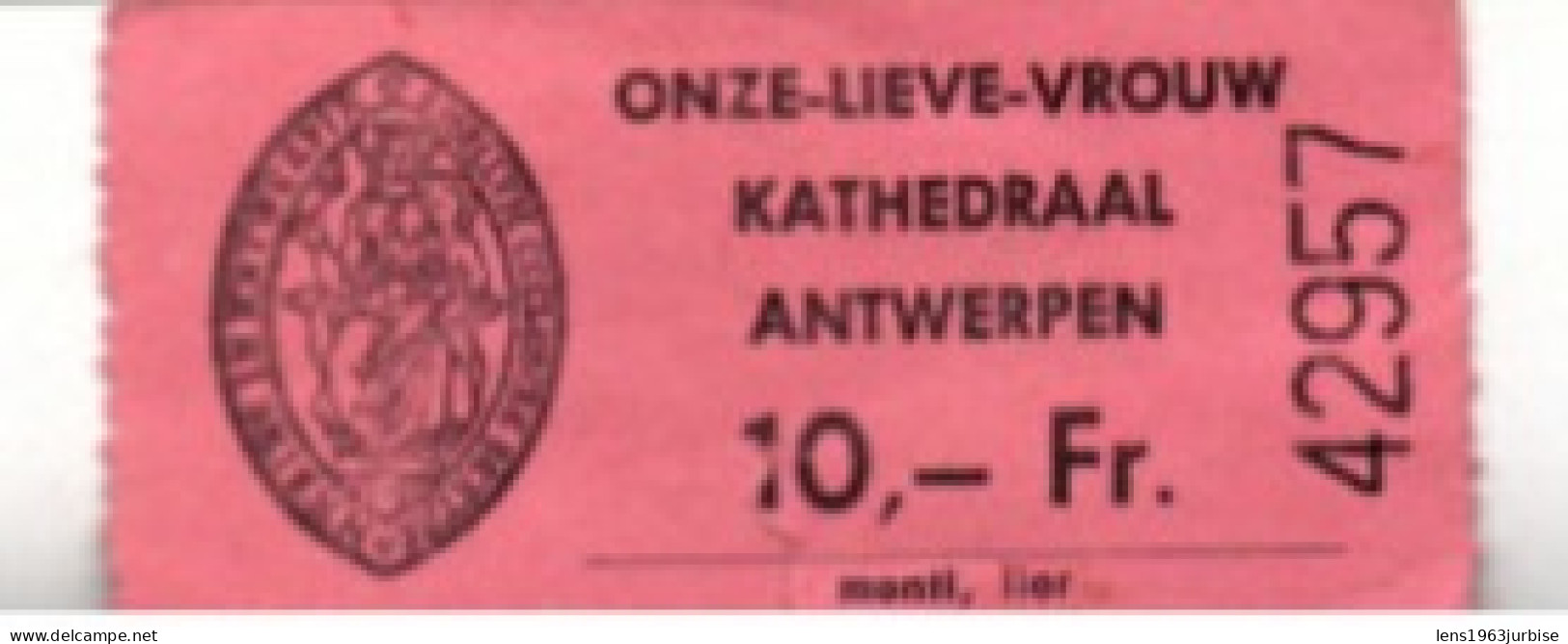 Onze - Lieve - Vrouw Kathedraal Antwerpen - Tickets - Vouchers