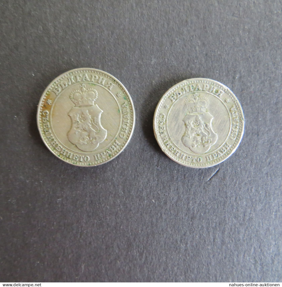 Münzen Bulgarien 10+20 Stotinki Zarstvo Balgarija 1912+1913 Schön 25+26 Ss-vz - Bulgarien