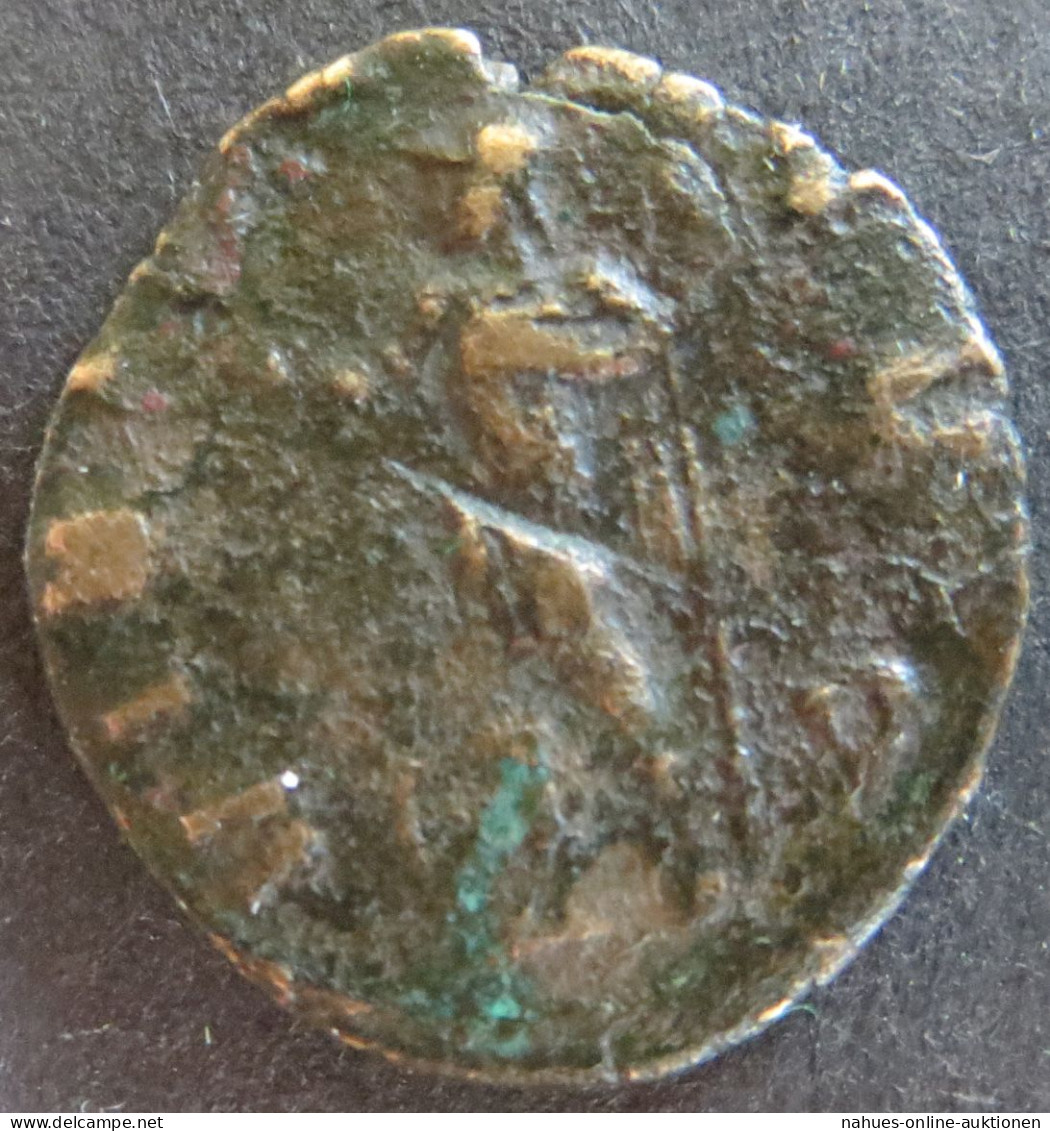 Römische Münze Claudius II. Gothicus 268.270 Antoninian RS: Krieger Virtus S - Other & Unclassified