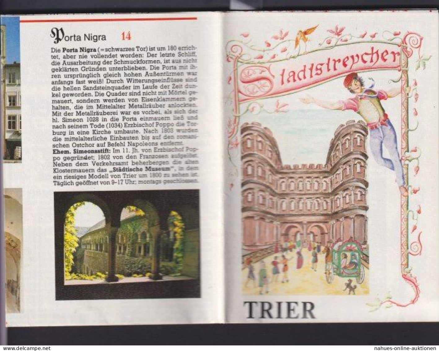 Trier Stadtstrycher Stadtplan Groß M. Landkarte + Augusta Treverorym Constantin - Zonder Classificatie