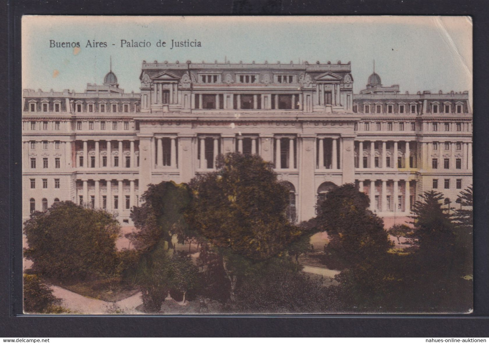 Ansichtskarte Buenos Aires Justizpalast Argentinien - Sonstige & Ohne Zuordnung