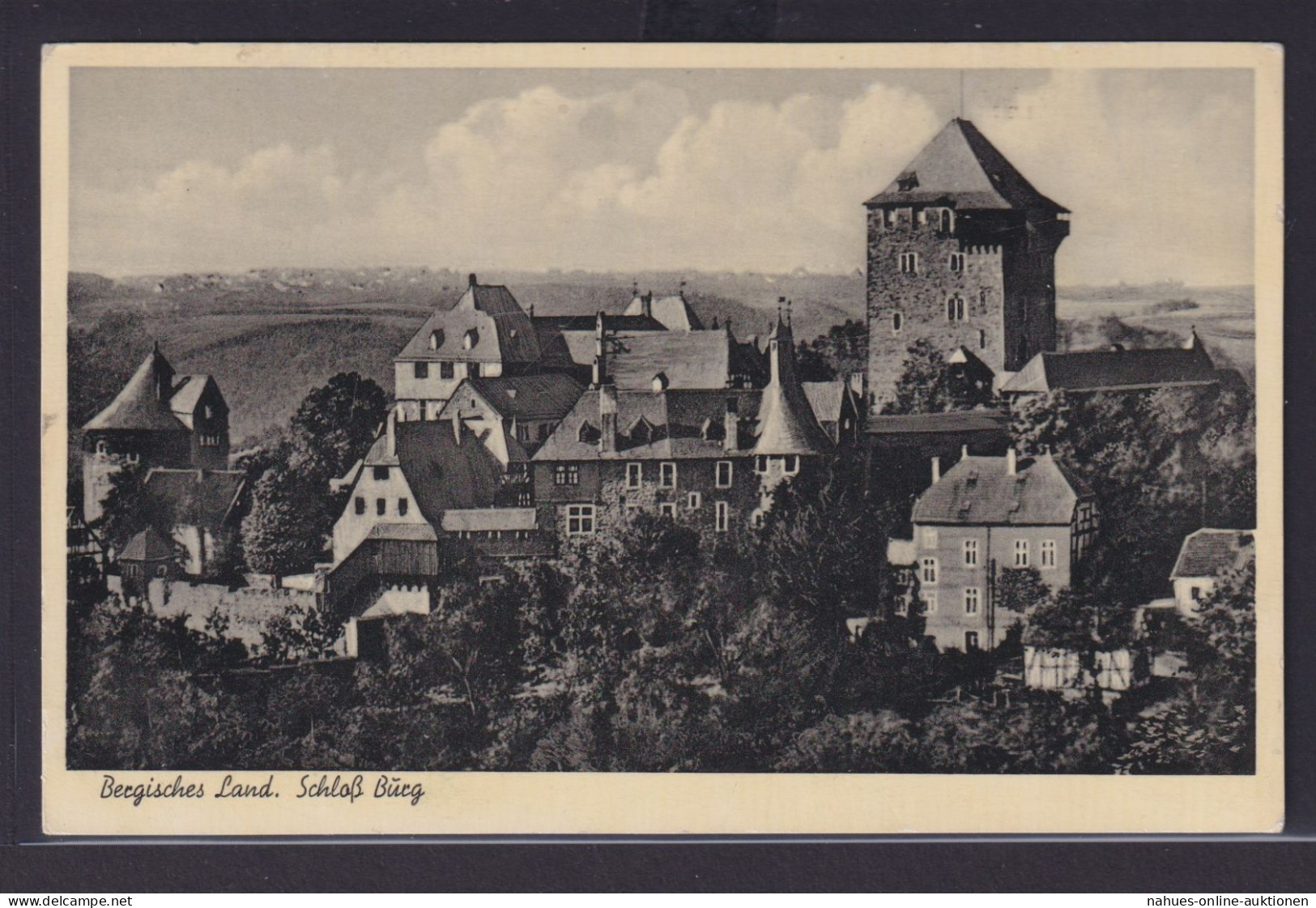 Ansichtskarte Solingen N. Berlin Schloss Burg Bergisches Land - Altri & Non Classificati