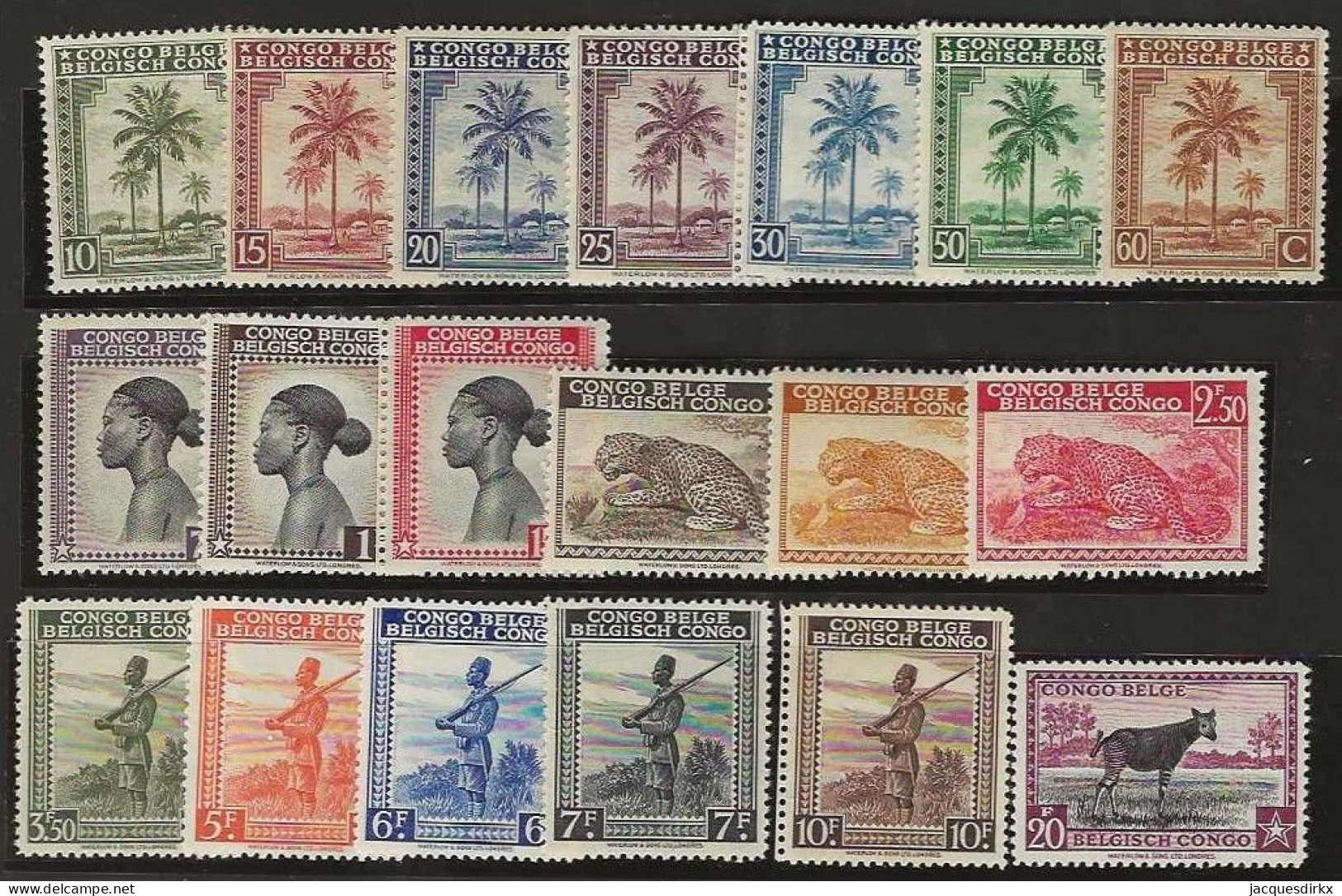 Congo   .   OBP    .   249/267    .    **      .  Postfris  .   /   .   Neuf Avec Gomme Et SANS Charnière - Unused Stamps