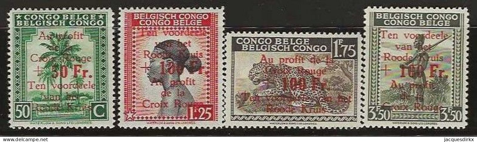 Congo   .   OBP    .   270/273   .    **      .  Postfris  .   /   .   Neuf Avec Gomme Et SANS Charnière - Ongebruikt