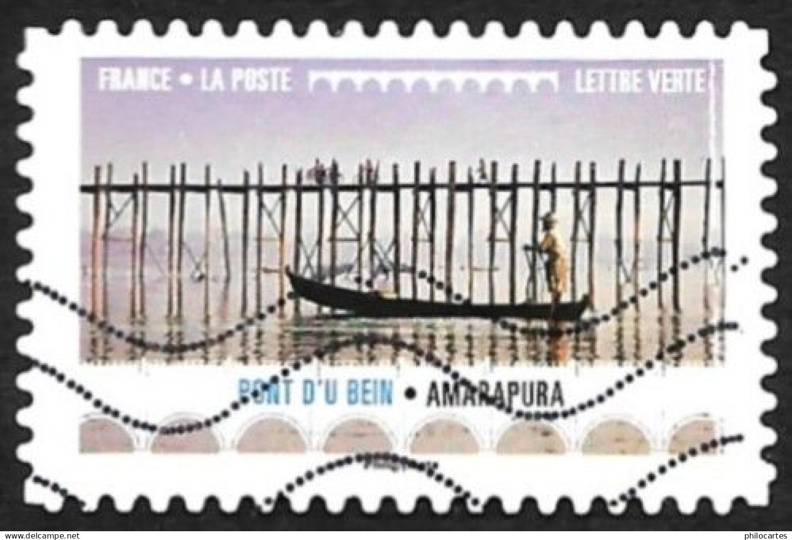 FRANCE 2017  - AA  1474 - Pont D'U Bein De Amarapura - Birmanie  - Oblitéré - Usados